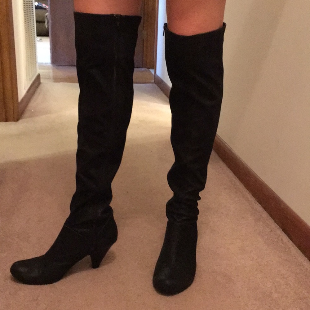 Over the knee boots
